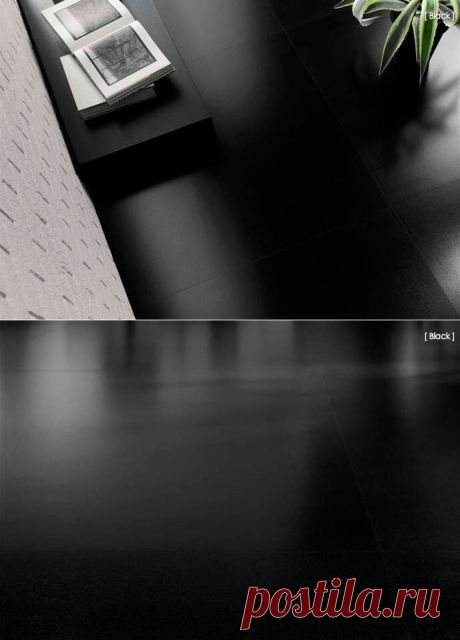 Kerlite Blackwhite - Black Керлит черный 1000х3000 мм | Masterproff.ru