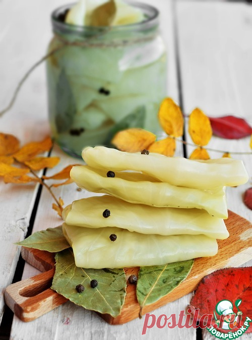 Капустные листья для голубцов на зиму – кулинарный рецепт