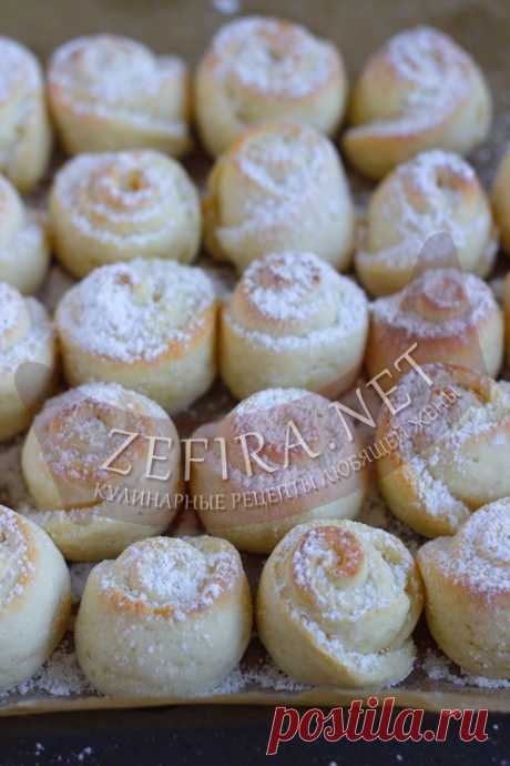 Розочки из творога — Кулинарные рецепты любящей жены