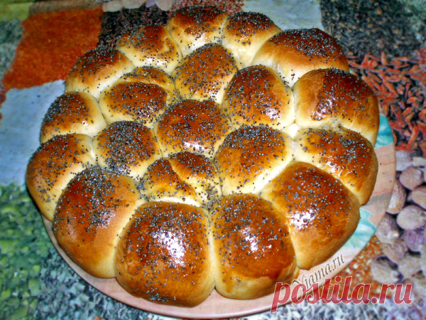 Torta Danubio — Пирог из булочек с ветчиной и сыром | Готовим вместе с Нямой