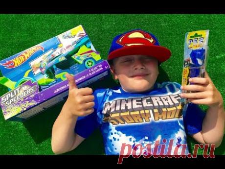 ТРАНСФОРМЕРЫ Автоботы Оптимус и Машинки Хот Вилс для мальчиков Transformers for kids Toys for boys