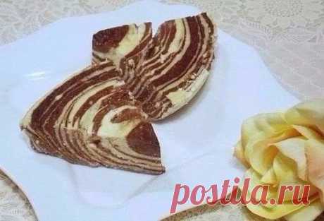 Творожная запеканка &quot;Зебра&quot;: польза в каждом кусочке!