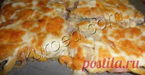 РЕЦЕПТЫ | Мясо по-французски с картофелем