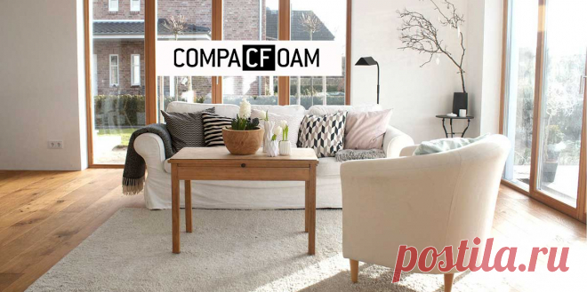 COMPACFOAM® в производстве деревянных окон высоко энергосберегающих