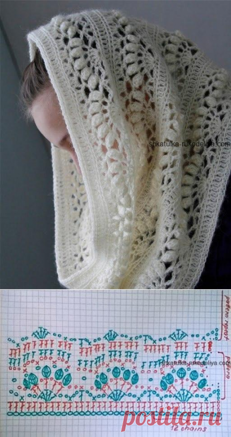 Снуд крючком. Красивый шарф снуд крючком 2019 | Шкатулка рукоделия. Сайт для рукодельниц.