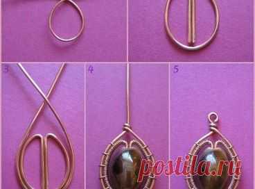 Кулон своими руками