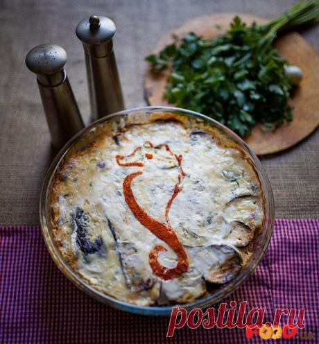 Мусака из баклажанов с мясом