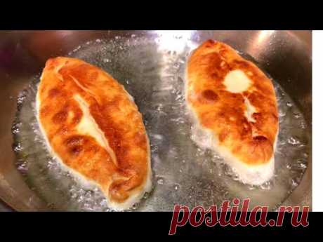 ПИРОЖКИ на Кефире, очень вкусные пирожки с картошкой на сковороде.Тесто для пирожков.Жареный пирожок