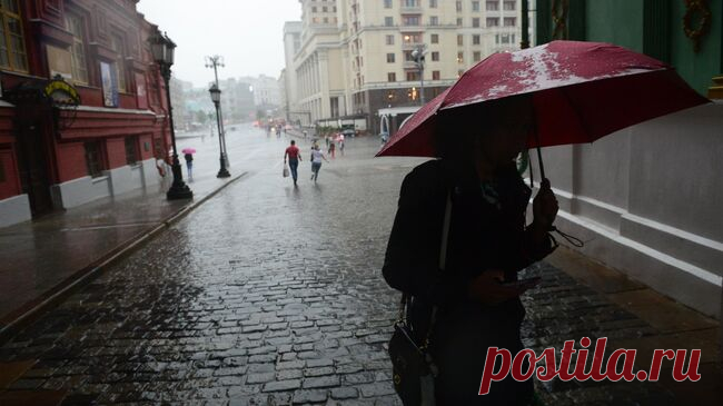 Москвичей предупредили о непогоде
