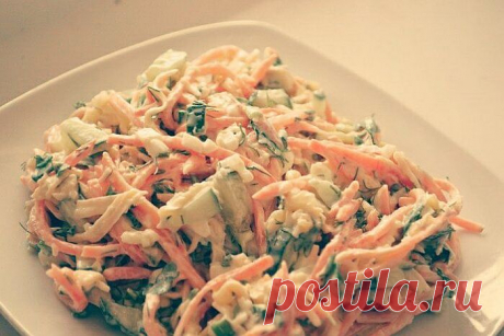 Салат «Кризис» с корейской морковью и курочкой 

Готовится элементарно просто!




Ингредиенты:
Куриная грудка — 100 гр.Корейская морковь — 200 гр.Солёный огурец (средний) — 2 шт.Сыр — 100 гр.Чеснок — 1-2 зубчикаМайонез/Сметана — 2 ст.л.
Приготовл…