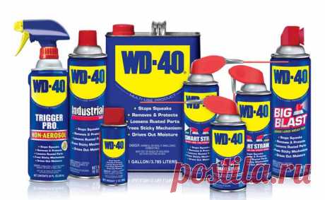 Несколько альтернативных способов по применению WD-40 (2 фото) | Хитрости Жизни