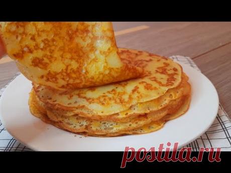 Русская Бабушка научила меня делать.Тыквенные блины. Старый рецепт. Pumpkin pancakes.Old recipe..👍👍😊