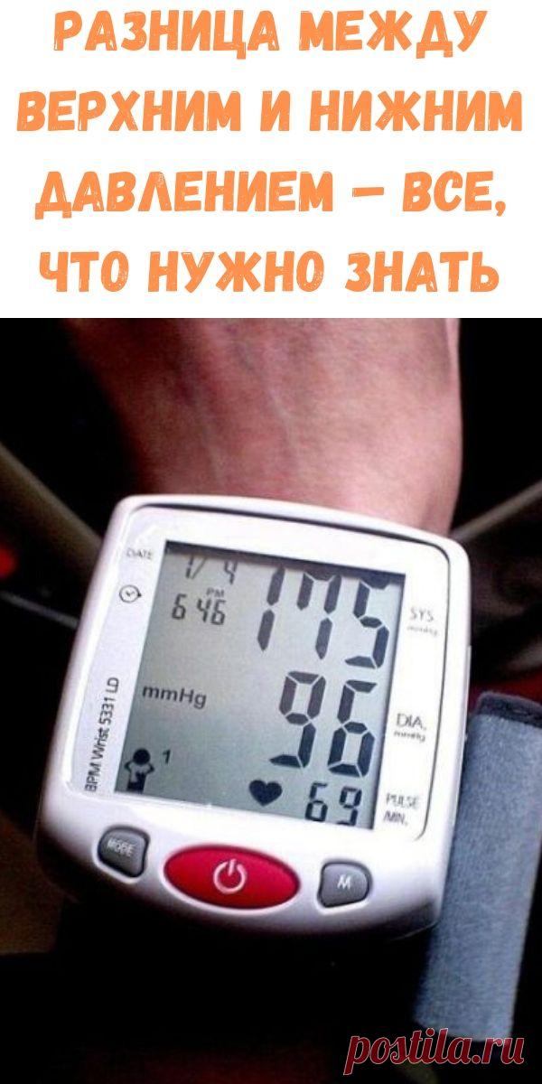 Разница между верхним и нижним давлением – все, что нужно знать - Стильные новости