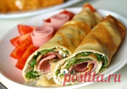 Блинные рулеты с начинками: необычная закуска - Что приготовить - Простые рецепты с фото