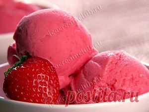 Йогуртовое мороженое с клубникой (фрозен йогурт) | IceCreamClub.ru