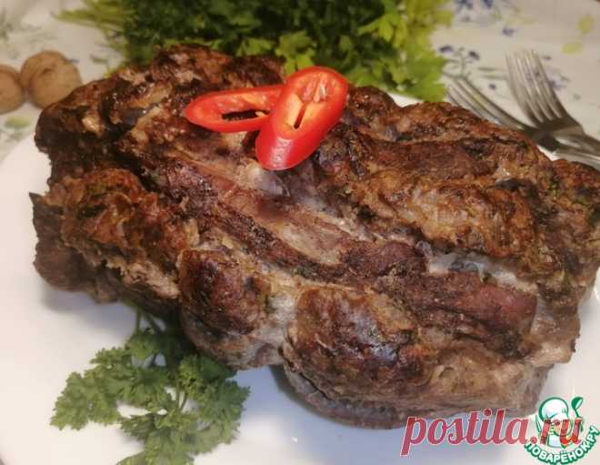 Свинина запеченная с орехами – кулинарный рецепт