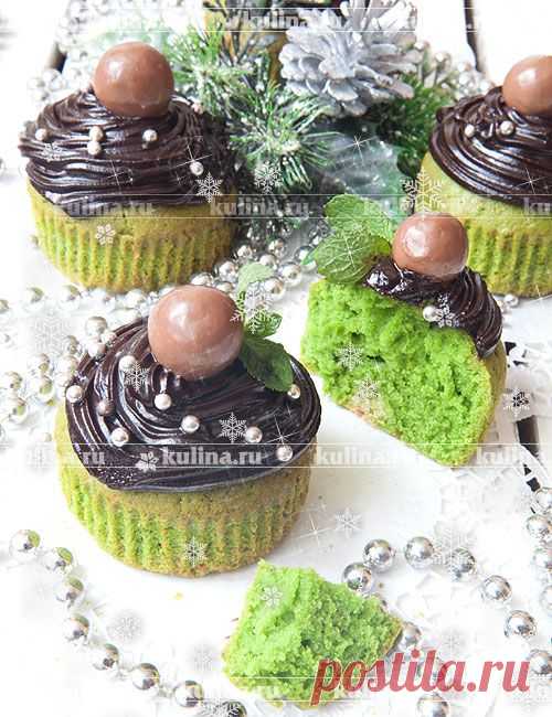 Капкейки мятные – рецепт приготовления с фото от Kulina.Ru