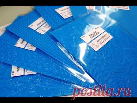 New Product Review. Handmade silicone textures. Leather imitation. Super thin texture sheets.