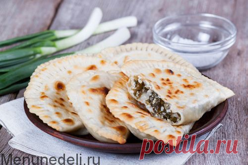 Кутабы с творогом и щавелем / Меню недели