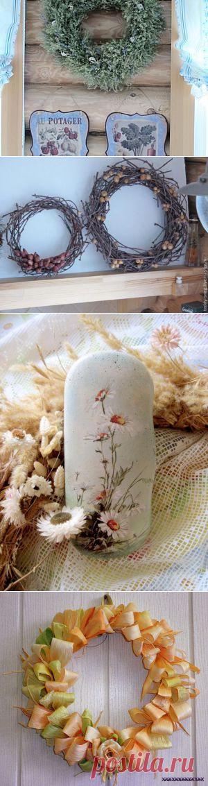 Делаем венки из луговых трав - Ярмарка Мастеров - ручная работа, handmade