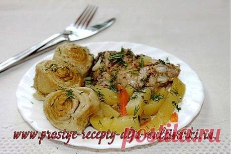 (+1) тема - Вкусные штрудели с курицей и картошкой | Любимые рецепты