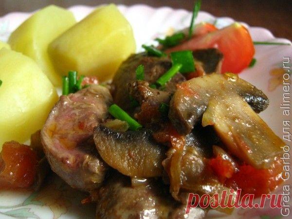 Самая вкусная печень!