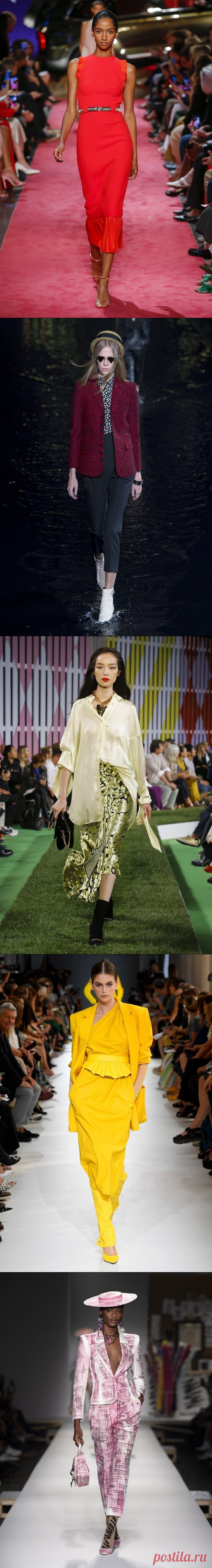 Модные оттенки этой весны / Все для женщины