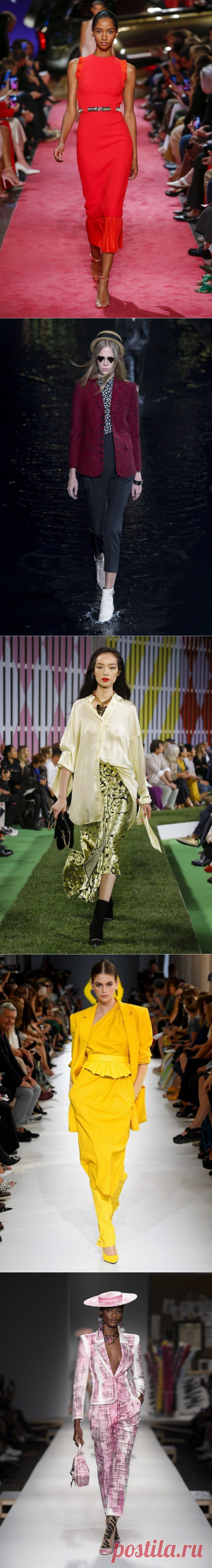 Модные оттенки этой весны / Все для женщины