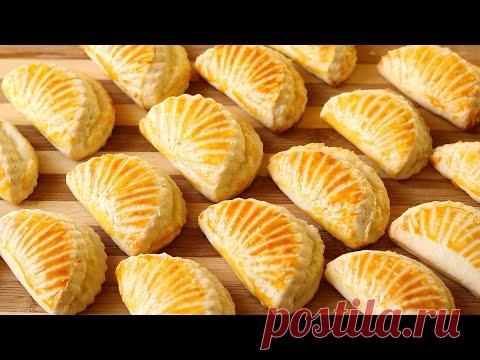 ТАК ПРОСТО И ТАК ВКУСНО! ПЕЧЕНЬЕ с ТВОРОЖНОЙ Нежной НАЧИНКОЙ! ГОТОВЬТЕ СРАЗУ ПОБОЛЬШЕ К ЧАЮ! Сочники