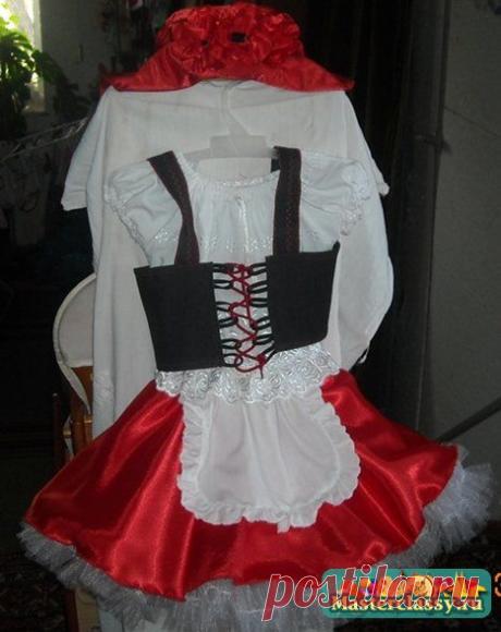 Карнавальный костюм Красной Шапочки.