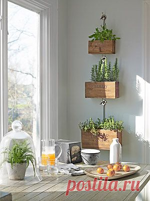 Деревянные ящики в саду и в доме. - Сады Тюмени || Официальный сайт