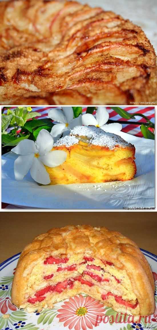 Шарлотка "Модница в берете" | Четыре вкуса