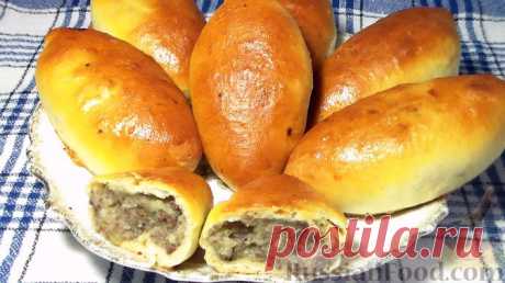 Рецепт: Пирожки с ливером и картошкой (в духовке) на RussianFood.com
