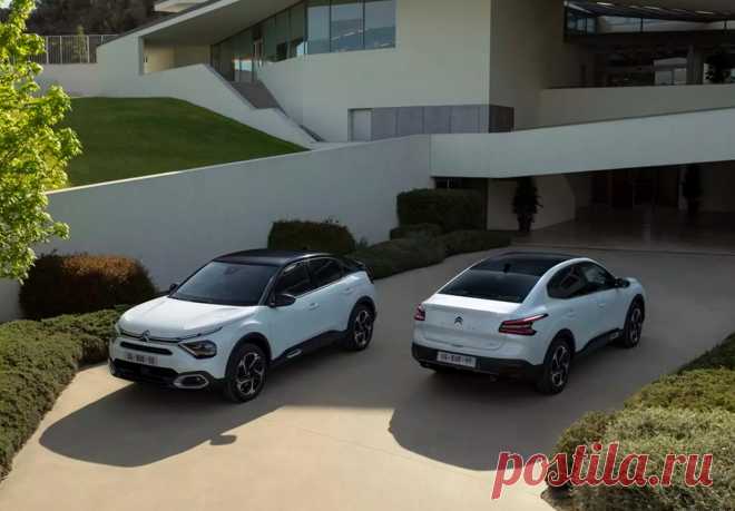 Кроссовер и фастбэк  Citroen C4 и C4 X 2024: фото, характеристики