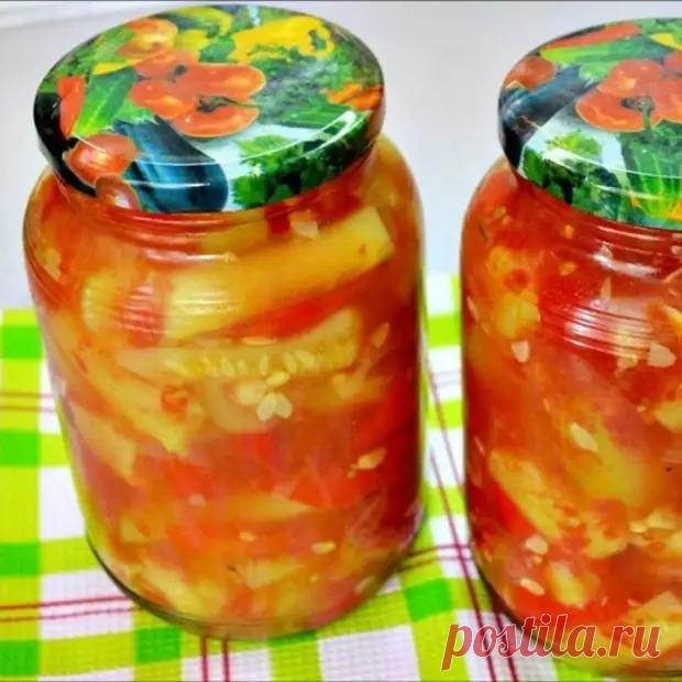 Салат «Кабачок – крутой бочок» - Скатерть-Самобранка - медиаплатформа МирТесен