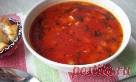 Рецепт вкусного борща со свеклой