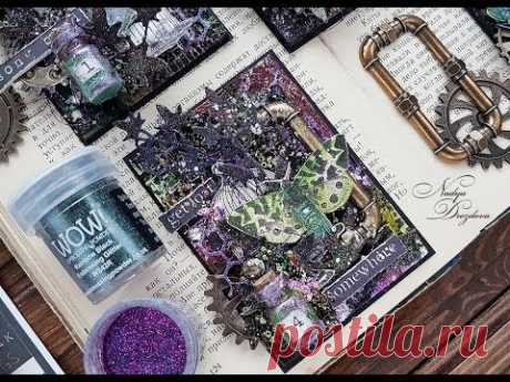 Mixed-media ATC series for Mixed Media place shop
