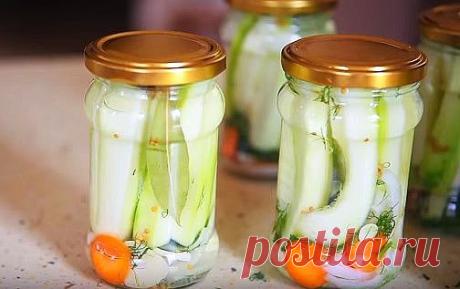 КАБАЧКИ МАРИНОВАННЫЕ