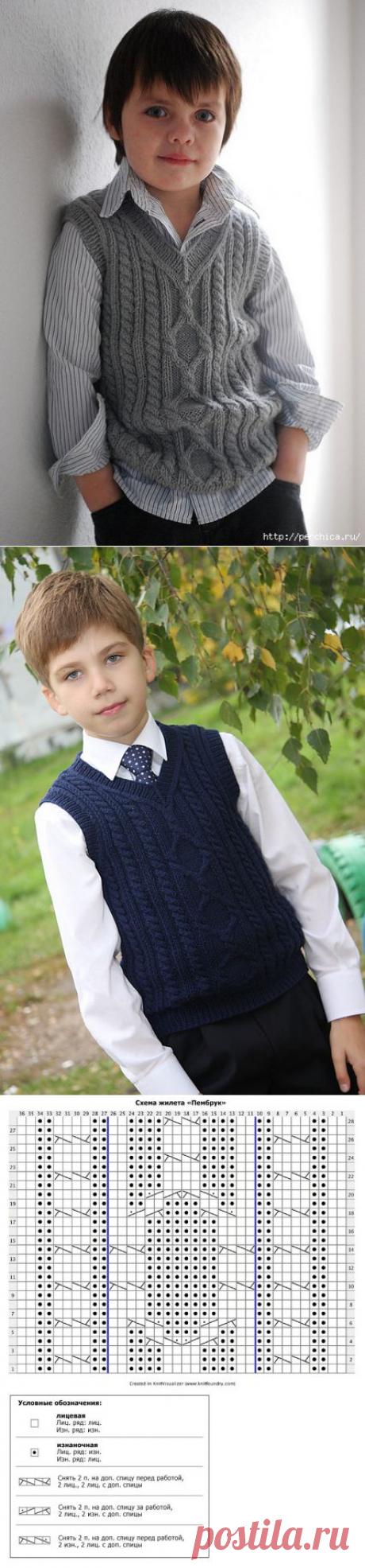 Жилет для маленького денди