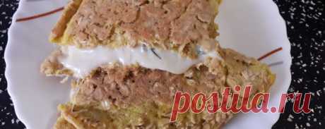 Овсяный блин с домашним сыром - Диетический рецепт ПП с фото и видео - Калорийность БЖУ