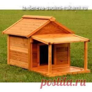 Как сделать будку для собаки своими руками - Работа с деревом