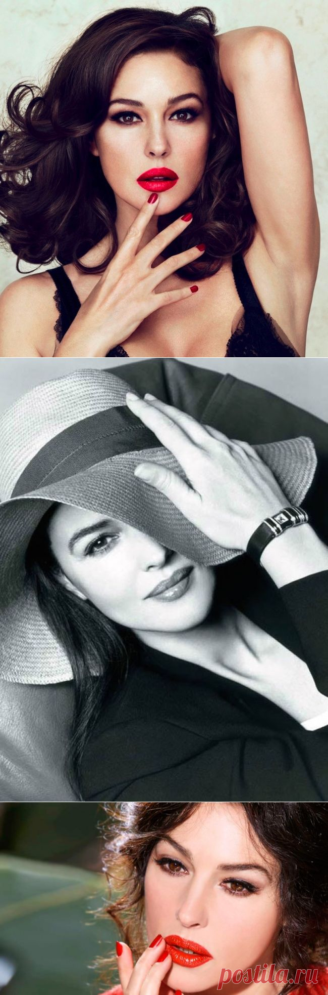 На фото Моники Беллуччи можно смотреть без устали