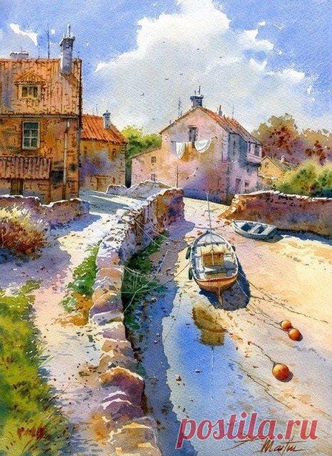 Акварели..Художник Фаустино Мартин Гонсалес / Faustino Martin Gonzalez