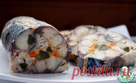 Рулет из скумбрии с морковью и яйцом - Супер-натюрморт! Аппетитный! Жуткое желание: Приготовить....!