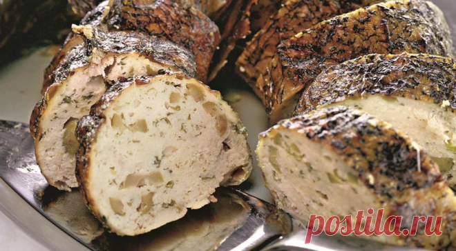 Фаршированная щука. Пошаговый рецепт с фото на Gastronom.ru