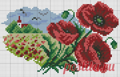 × Вышивание ~♥~ крестиком ×