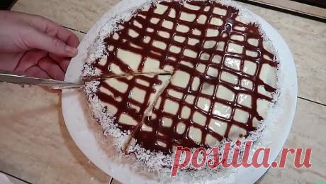 Вы Тоже Захотите ЕГО Приготовить! ТОРТ БЕЗ ВЫПЕЧКИ И Без Печенья!