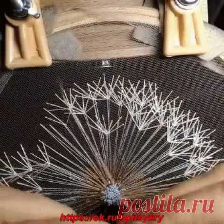 Воздушная вышивка