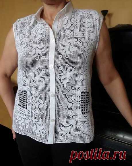 Летние фантазии крючком!!!!!Филе!