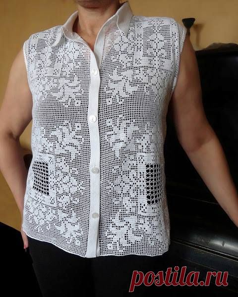 Летние фантазии крючком!!!!!Филе!